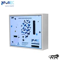 Automatic Sanitary Pad Vending Machine - 50 capacity - Horizontal - 2 Sanitary Pad Vending Machine, Sanitary Napkin Vending Machine - Purec Hygiene