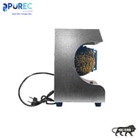 Black & Brown Shoe Shining Machine - 2 Shoe Cleaner Machine, Buffing Machine, Shoe Polish Machine - Purec Hygiene