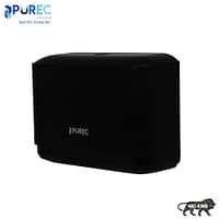 M-Fold Tissue Paper Dispenser - Black - 2 Tissue Dispenser, Paper Dispenser - Purec Hygiene