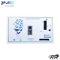 Sanitary Pad Vending Machine - 25 Capacity - Horizontal - 1 Hygiene Vending Machine, Sanitary Pads Dispenser, Sanitary pad vending machine - Purec Hygiene