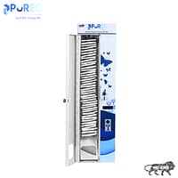 Sanitary Pad vending Machine - 25 Capacity - Vertical - 3 Sanitary Pad Vending Machine, Sanitary Napkin Vending Machine - Purec Hygiene