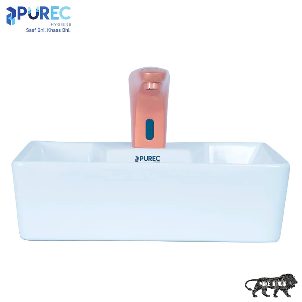 Automatic Basin Mounted Tap, Basin Tap - Purec Hygiene