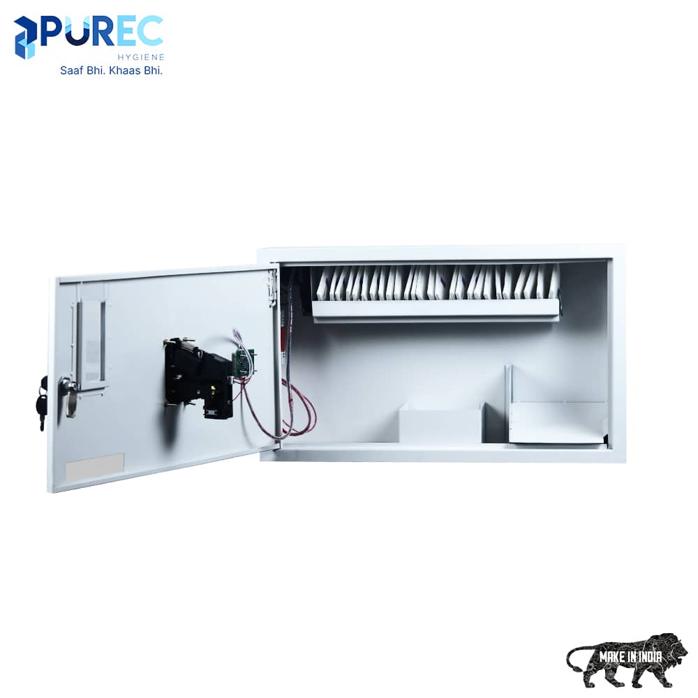 Sanitary Pad Vending Machine, Sanitary Napkin Vending Machine - Purec Hygiene