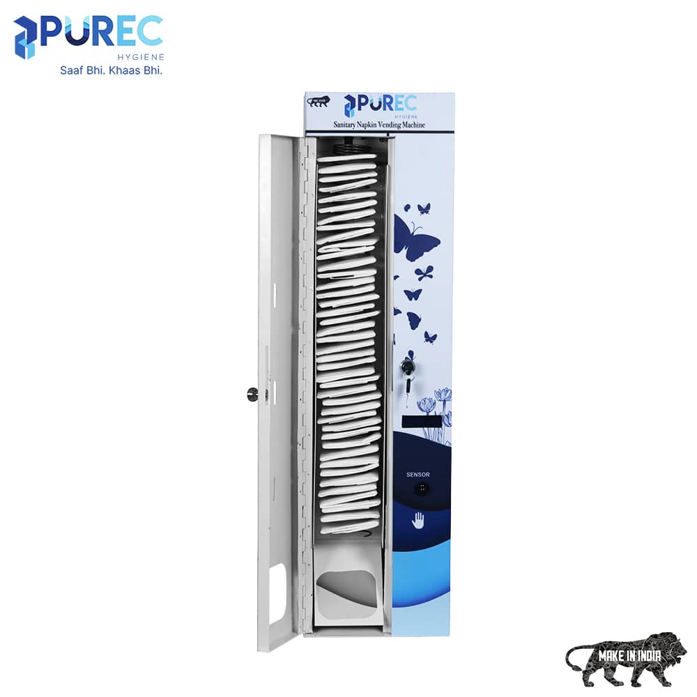 Hygiene Vending Machine, Sanitary Pads Dispenser - Purec Hygiene