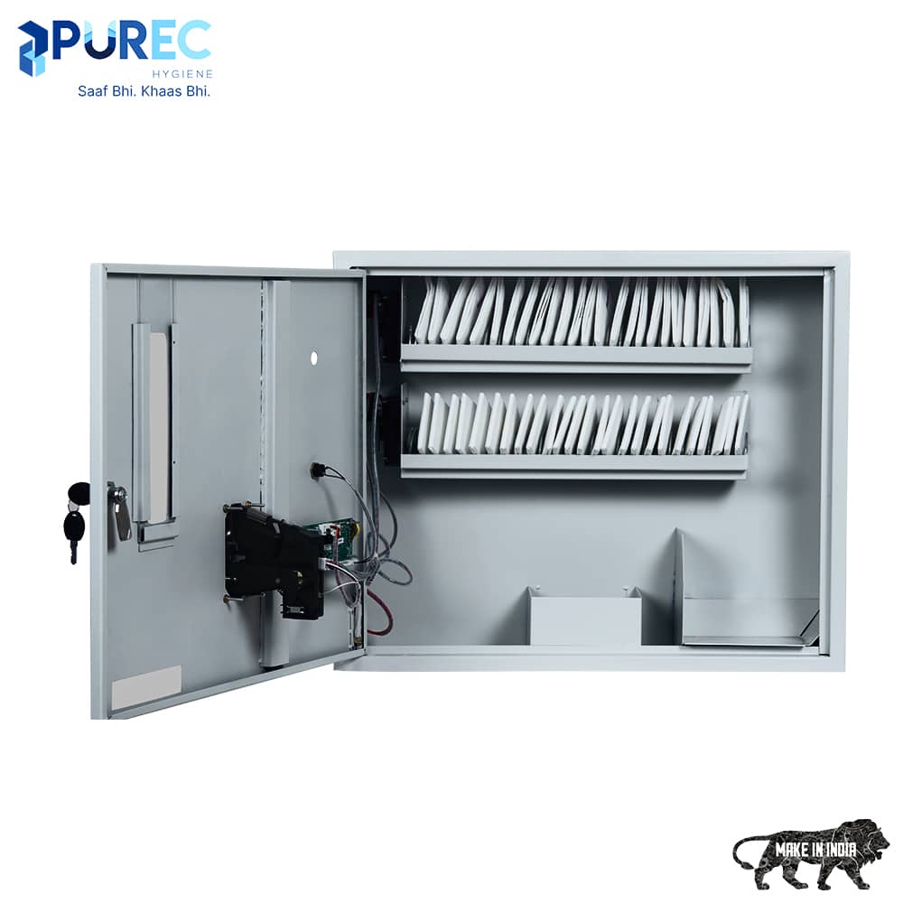 Sanitary Pad Vending Machine, Sanitary Napkin Vending Machine - Purec Hygiene