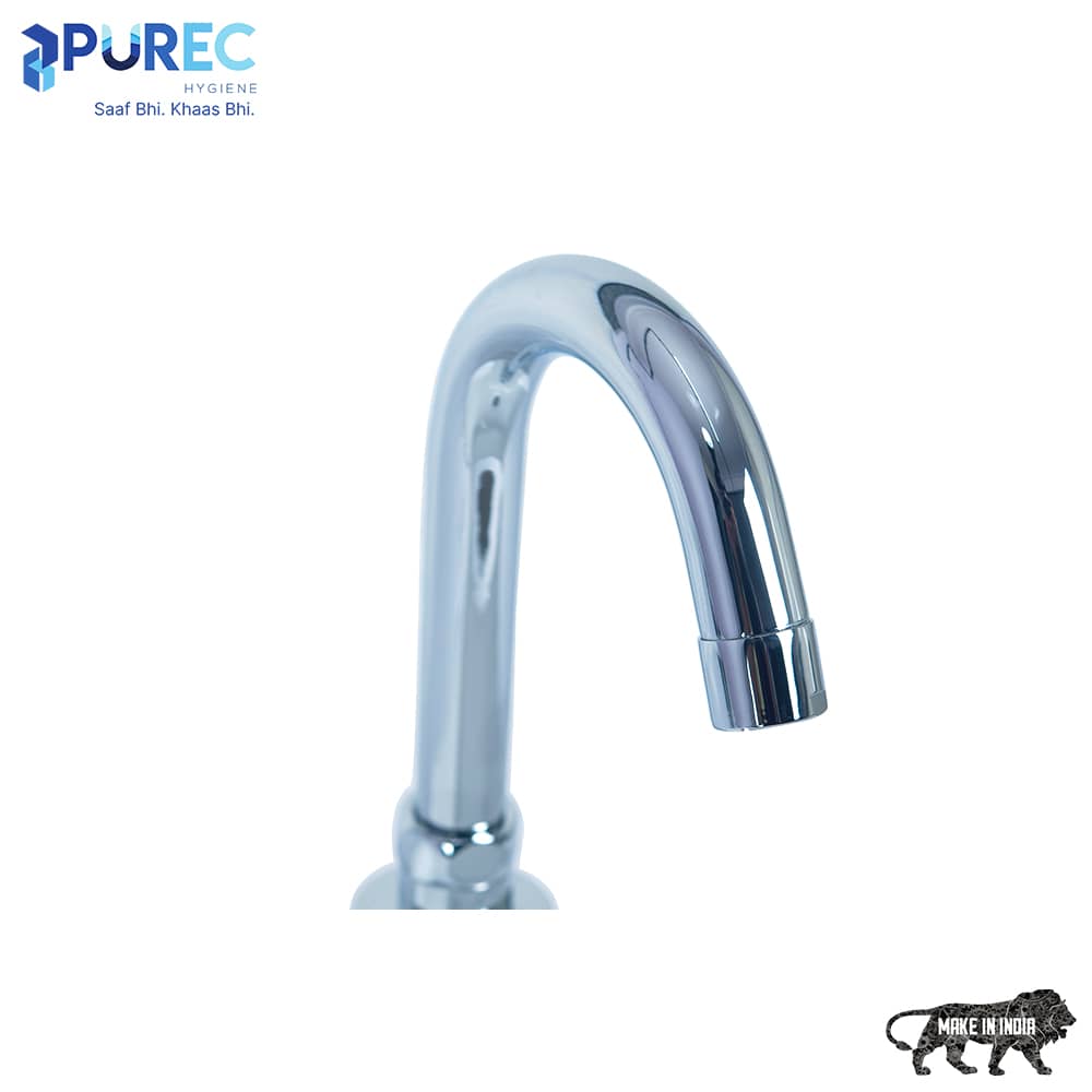 Automatic Swan Front Tap, Automatic Tap, Tap - Purec Hygiene