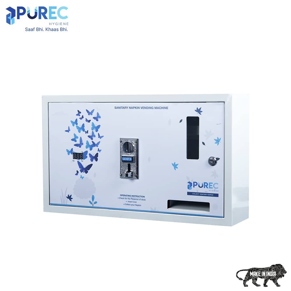 Hygiene Vending Machine, Sanitary Pads Dispenser - Purec Hygiene