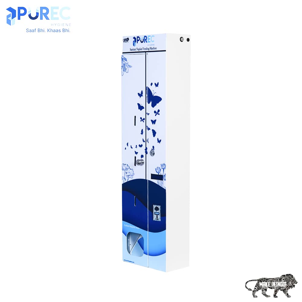 Sanitary Pad Vending Machine, Sanitary Napkin Vending Machine - Purec Hygiene