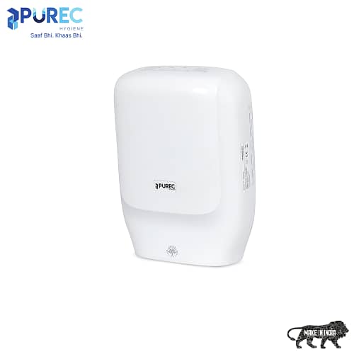 ABS Hand Dryer White, Hand Dryer, Automatic Hand Dryer - Purec Hygiene