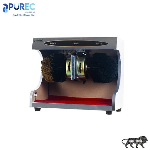 Shoe Cleaner Machine, Buffing Machine, Shoe Polish Machine - Purec Hygiene