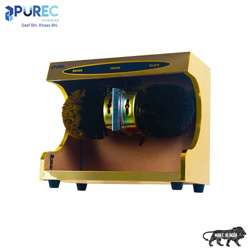 Shoe Cleaner Machine, Buffing Machine, Shoe Polish Machine - Purec Hygiene