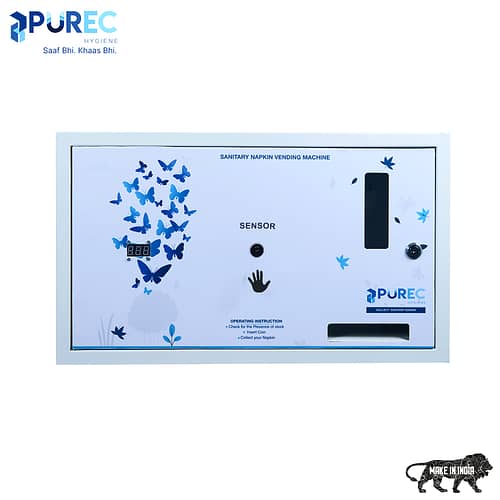 Sanitary Pad Vending Machine, Sanitary Napkin Vending Machine - Purec Hygiene