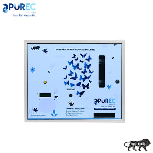 Sanitary Pad Vending Machine, Sanitary Napkin Vending Machine - Purec Hygiene