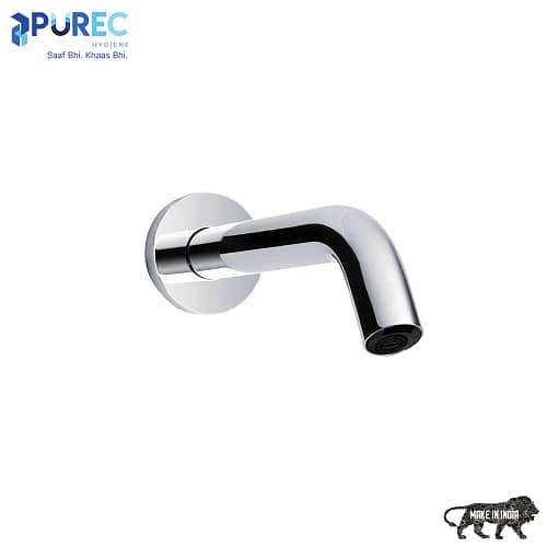 Wall Mounted Tap, Automatic Tap, Sensor Tap, Automatic Wall Mounted Sensor Tap - Purec Hygiene